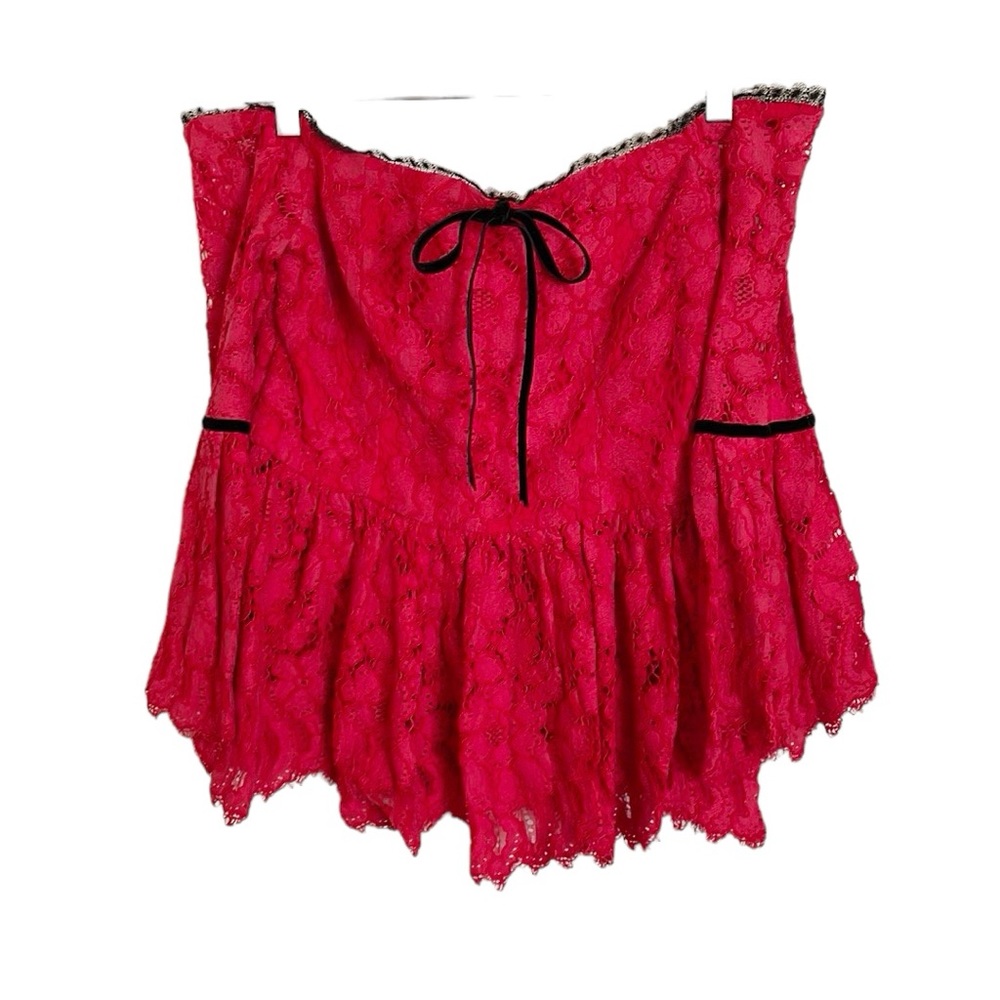 Alexis Pink Lace Blouse